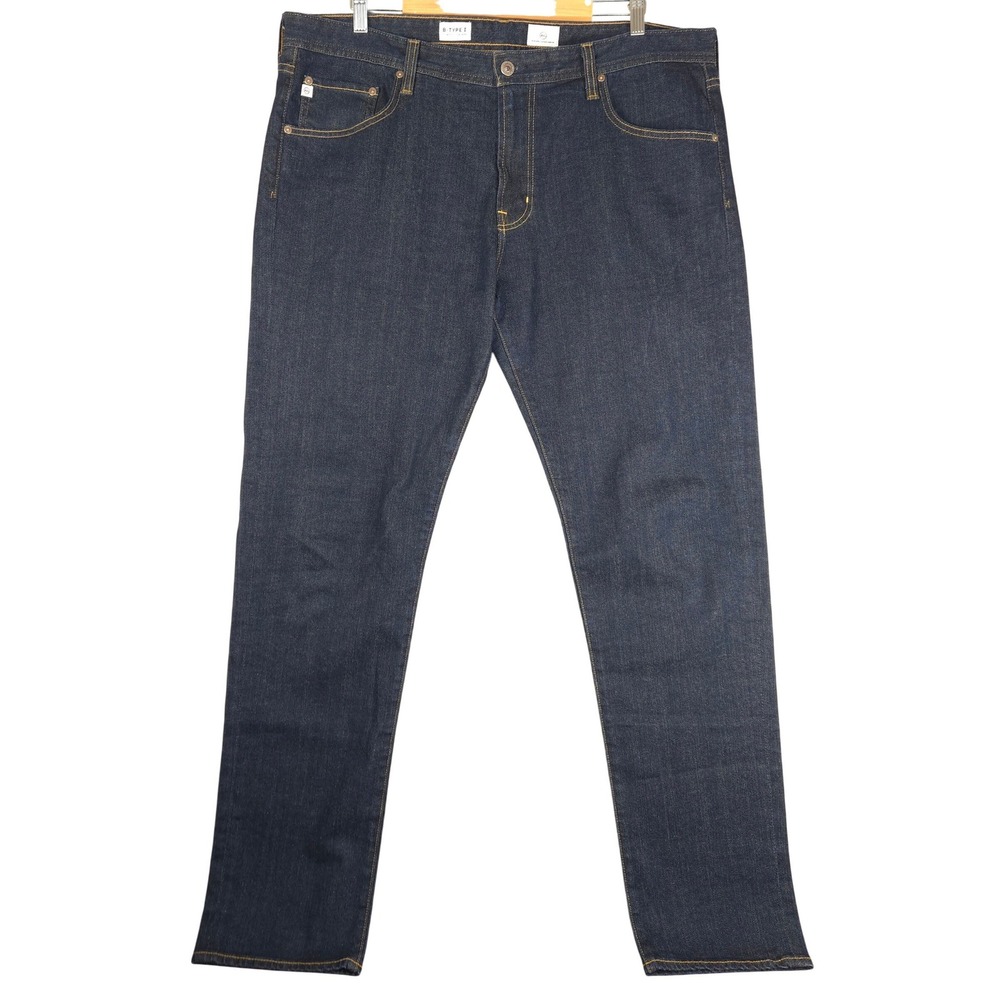 AG Adriano Goldschmied B-Type I Slim‎ Fit Jeans Mens Indigo 39x33 (Fits 41x33)